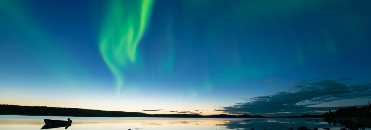 Northern Lights in Northwest Territories